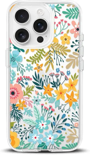 Vista 31 de Compatible con iPhone 15, funda transparente de encaje negro floral a prueba de golpes, parte trasera dura, delgada, bonita funda transparente