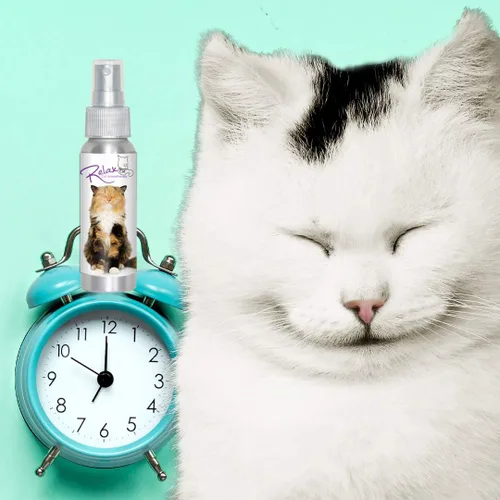 Vista 6 de The Blissful Cat Relax - Aromaterapia enrollable para la ansiedad de tu gato, 0.45 onzas