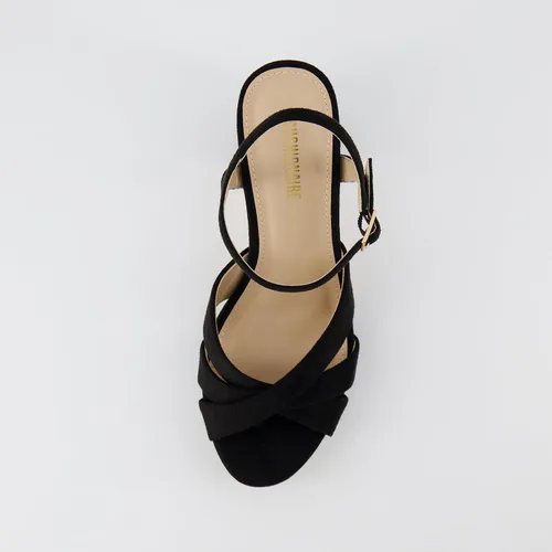 Vista 6 de CUSHIONAIRE Sandalia de vestir con plataforma Mood para mujer + espuma viscoelástica y anchos disponibles