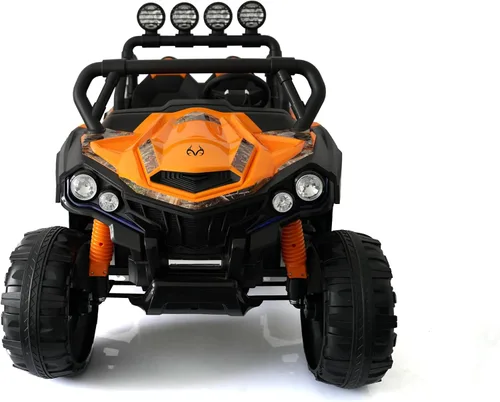 Vista 4 de Best Ride On Cars Realtree Turbo X 12V UTV Ride-On, Orange, Ages 3-6