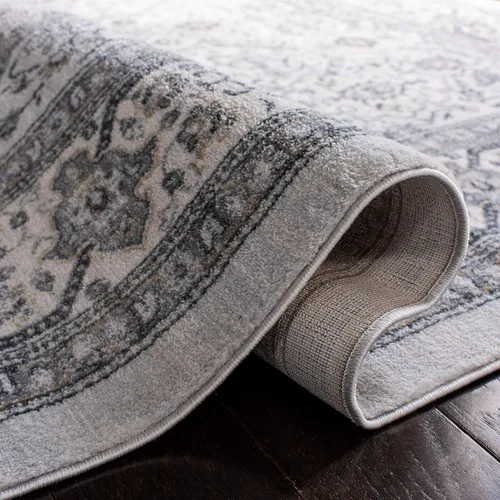 Vista 57 de SAFAVIEH - Colección Isabella, alfombra decorativa - 2'2" x 5', azul y crema, diseño oriental, no desprende pelusa y fácil cuidado, ideal para áreas