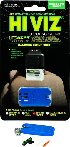 Vista 6 de HIVIZ SW2014 - Mira frontal estilo intercambiable para Smith y Wesson, M&P de tamaño completo