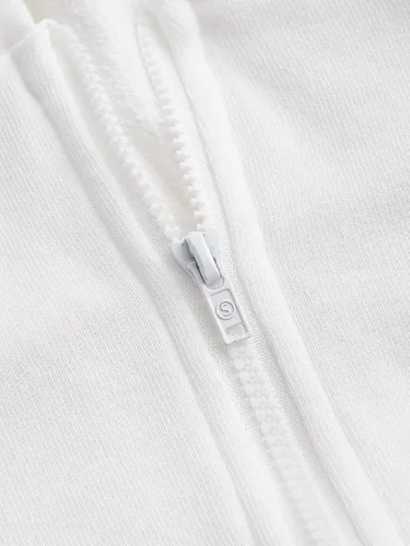 Vista 3 de Verdusa Sudadera con capucha y manga larga con cremallera para mujer