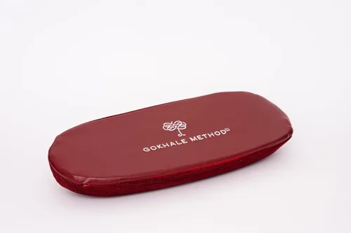 Vista 3 de Cuña Gokhale: para sentarse cómoda, relajada y saludable. Transforma cualquier silla para aliviar el dolor de espalda baja, dolor de cuello, dolor