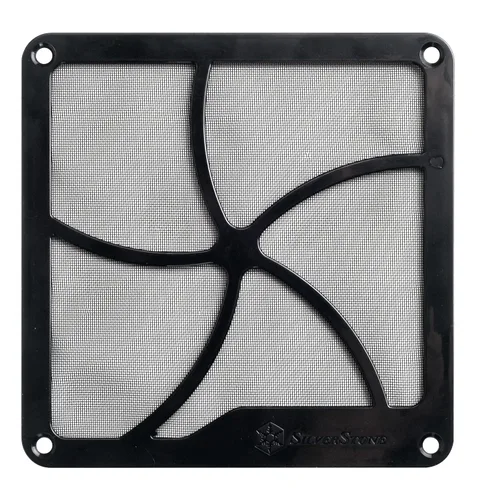 Vista 6 de Silverstone Technology SST-FF121B-USA-2Pack - Filtro de ventilador (4.724 in) con rejilla de panal