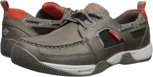 Vista 8 de Sperry Sea Kite Sport Moc - Zapatos de barco para hombre, gris