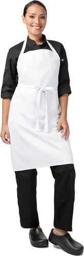 Vista 2 de Chef Works Sustainable Bib Apron, One