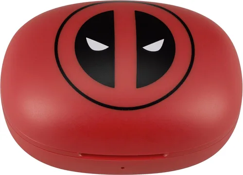 Vista 9 de Deadpool - Auriculares inalámbricos con micrófono, auriculares Bluetooth con estuche de carga