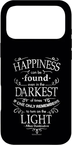 Vista 22 de Harry Potter Funda con cita de felicidad para iPhone 17