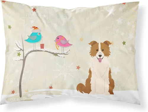 Vista 182 de Caroline's Treasures BB2515PILLOWCASE Between Friends Appenzeller Sennenhund - Funda de almohada de tela estándar, ligera, súper suave, fácil