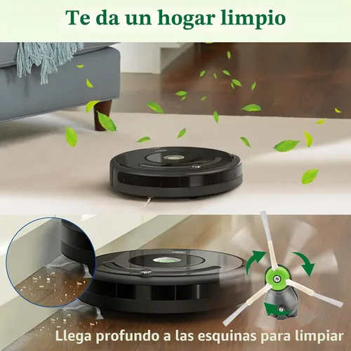 Vista 6 de ilovelife Pieza de módulo de motor de cepillo lateral de repuesto compatible con iRobot Roomba E6 E5 i7 500 600 700 800 900 Series – Accesorio