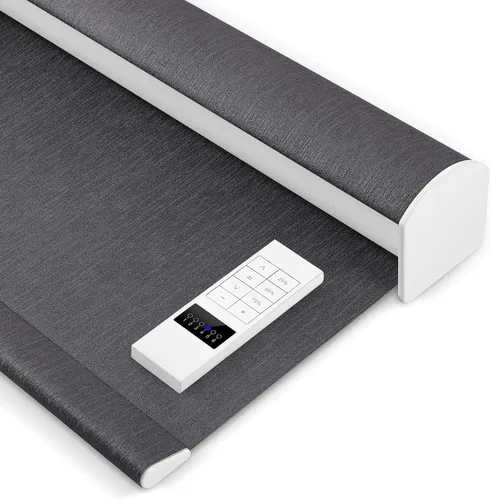 Vista 25 de Zshine Persianas opacas motorizadas con ancho personalizado (23-95 pulgadas), persianas enrollables inalámbricas y recargables con control remoto