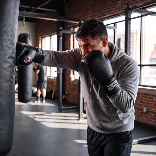 Vista 5 de Ringside Guantes Extreme Fitness para Saco de Entrenamiento de Boxeo