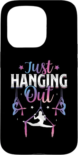 Vista 14 de iPhone 16 Just Hanging Aerialist Aerial Silks Dancer Air Yoga Women Case