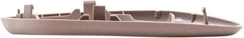 Vista 5 de Juego de pares de repuesto para manija de puerta interior bronceada, biseles compatibles con Pickup Escalade Tahoe Suburban Yukon