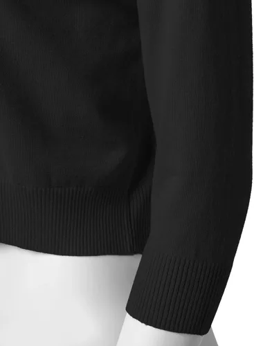 Vista 5 de Cárdigan corto clásico de manga 34 para mujer (S3XL)