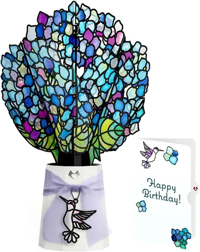 Vista 27 de Lovepop Ramo de Flores de Papel Desenfundable de Todos los Días para Ella y Él - Tarjetas de Felicitación 3D para Niños, Niñas, Hombres, Mujeres