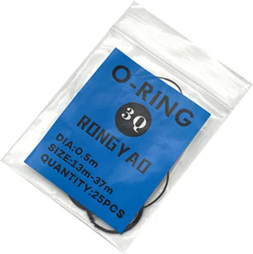 Vista 8 de LICHIFIT Anillo de sellado de la cubierta trasera del reloj Juntas de anillo impermeable 0.50.60.70.031 in Anillo tórico de goma elástica Accesorios