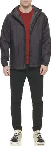 Vista 2 de Tommy Hilfiger - Chaqueta impermeable transpirable con capucha para hombre
