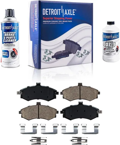 Vista 126 de Detroit Axle - Pastillas de freno para Avalanche Express Suburban Savana Yukon XL 1500 Chevy Tahoe GMC Cadillac Escalade, Pastillas de freno