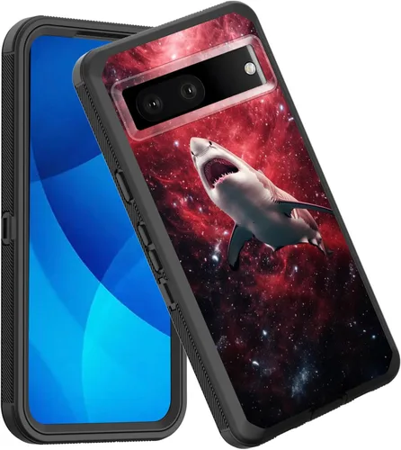 Vista 16 de Funda para Pixel 7a, a prueba de golpes, 3 capas, protección de cuerpo completo, resistente, de alto impacto, para Google Pixel 7a de 6.1 pulgadas