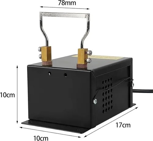 Vista 5 de Cortador de cuerda eléctrico de 60 W, cuchillo eléctrico de escritorio, Ancho máximo de corte: 3.071 in/Rango de temperatura: 32.0-932.0