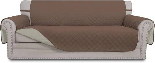 Vista 147 de Easy-Going - Funda reversible para sofá, resistente al agua, con varillas de espuma y correas elásticas, protector de muebles para mascotas y perros
