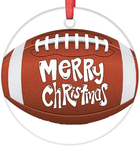 Vista 9 de Adornos de pelota de tenis para árboles de Navidad, adornos deportivos de Navidad personalizados 2022, adornos colgantes conmemorativos de Navidad