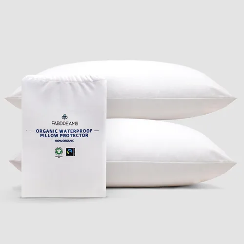 Vista 8 de FABDREAMS Protector de colchón acolchado orgánico tamaño Twin Almohadilla de colchón Funda de colchón Naturalmente transpirable Sin ruido
