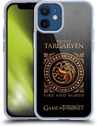 Vista 53 de Producto oficial de HBO Game of Thrones metálico Sigils Soft Gel Case para iPhone de Apple 7 Plus/8 PLUS, Lannister