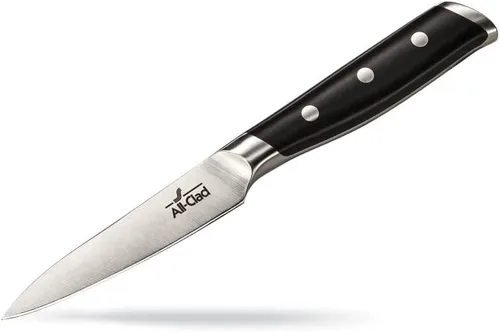 Vista 12 de All-Clad Kitchen Essentials Tabla de cortar de acacia con ranura para jugos de 19 x 14 pulgadas, 1 pulgada de grosor, tabla de cortar para carne