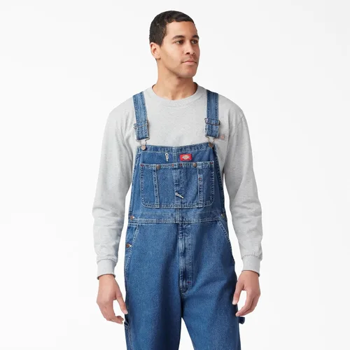 Vista 4 de Dickies - Overol para hombre, con bolsillo en la pechera