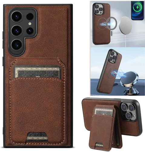 Vista 41 de PASNEW Funda para Pixel 9 Pro XL, Cartera de Cuero Premium con Soporte para Tarjetas [3 Tarjetas] con Soporte Plegable y Cubierta Magnética