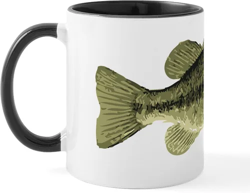 Vista 17 de CafePress Bigmouth Flathead - Taza de café de cerámica (11.0 fl oz)