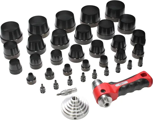 Vista 9 de Mayhew Tools 66012 - Punzón hueco, juego de 10 piezas, color negro