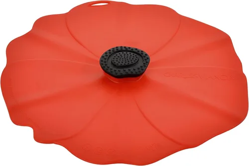 Vista 12 de Colección Poppy de Charles Viancin, 4 pulgadas, Rojo