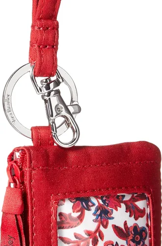Vista 3 de Combo de funda de identificación con cremallera de algodón para mujer y cordón