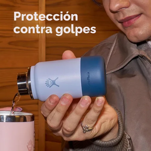 Vista 7 de Hydro Flask Bota de botella micro - Funda protectora inferior - Mini botella de agua de silicona accesorio Agave