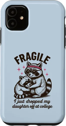 Vista 8 de Fragile I Just Dropped My Daughter Off at College Parents Case for iPhone 16