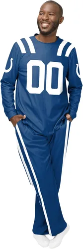 Vista 26 de FOCO NFL mens Nfl Team Logo Gameday Ready Jersey Pajama Set