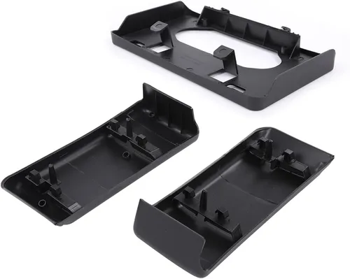 Vista 4 de CROSSDESIGN Protectores de parachoques delantero y soporte de marco de matrícula compatible con Ford F150 2009-2014