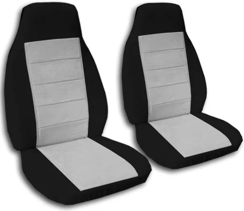 Vista 16 de TOTALLY COVERS Compatible con Ford F-150 F-250 F-350 de 1992-1998 con dos tonos para asiento de camión (sillas capitanes/cubos) con reposabrazos