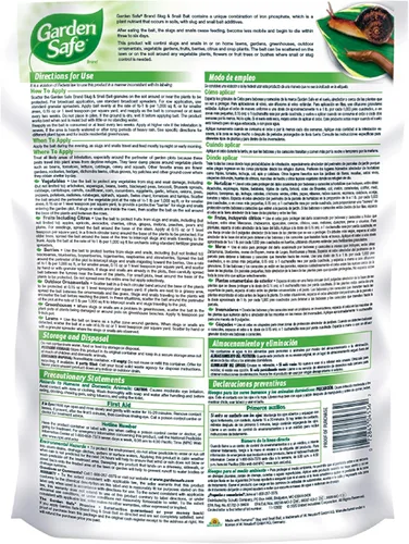 Vista 8 de Cebo para babosas y caracoles de jardín, 2 lb
