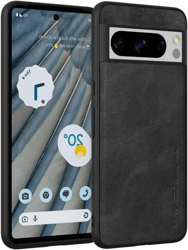 Vista 26 de X-level Funda protectora inalámbrica para Google Pixel 8 Pro, piel azul, ajuste delgado, con protección para lente de cámara