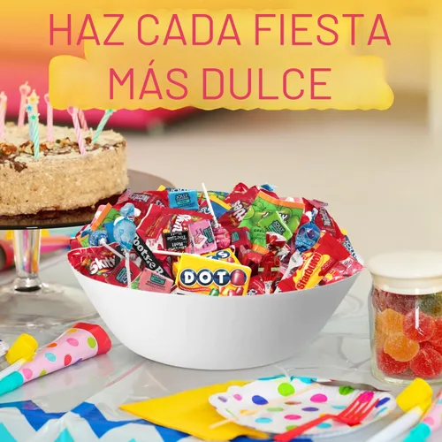 Vista 2 de Paquete surtido de dulces a granel ~ 100 piezas, 2 libras envueltas individualmente surtidos