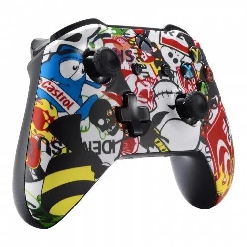 Vista 3 de ModdedZone Smart Series XS Modded Custom Rapid Fire Controller for Xbox One, Series XS, PC & Mobile - Works on All Shooter Games. Control and Simply