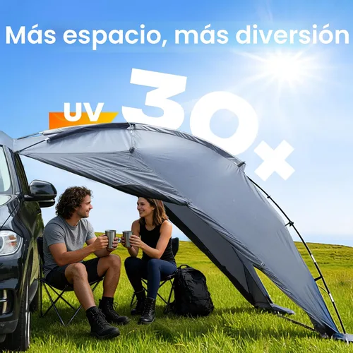 Vista 3 de WildFinder SUV Tent, Car Tents for Camping, SUV Tailgate Tent for Family
