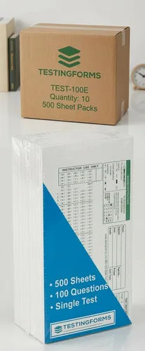 Vista 5 de TEST-100E 882 E Formularios de prueba compatibles (paquete de 25 hojas)