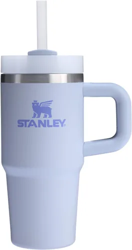 Vista 160 de STANLEY Quencher H2.0 Vaso Térmico con asa y pajilla, 64 onzas, tapa Flowstate de 3 posiciones, gran capacidad para viajes y deportes, vaso de acero
