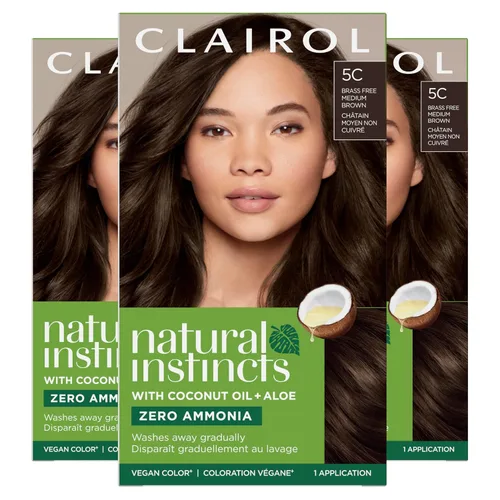Vista 28 de Clairol Natural Instincts - Tinte semipermanente para el cabello, color negro 2, paquete de 1 unidad